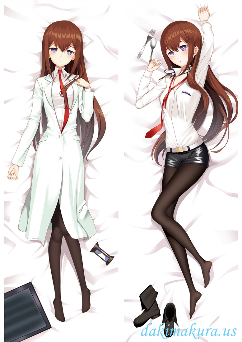 Kurisu Makise - Steins Gate Hugging body anime cuddle pillowcovers